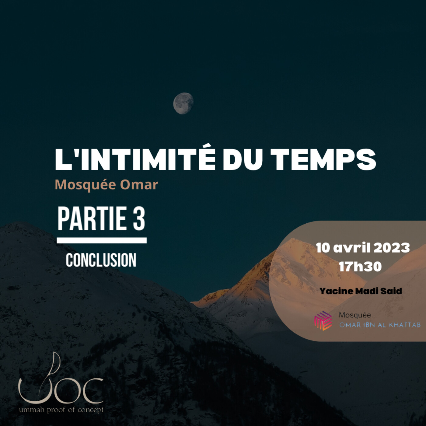 HORS SERIE 1 - L'intimité du temps Partie 3 (Conclusion)