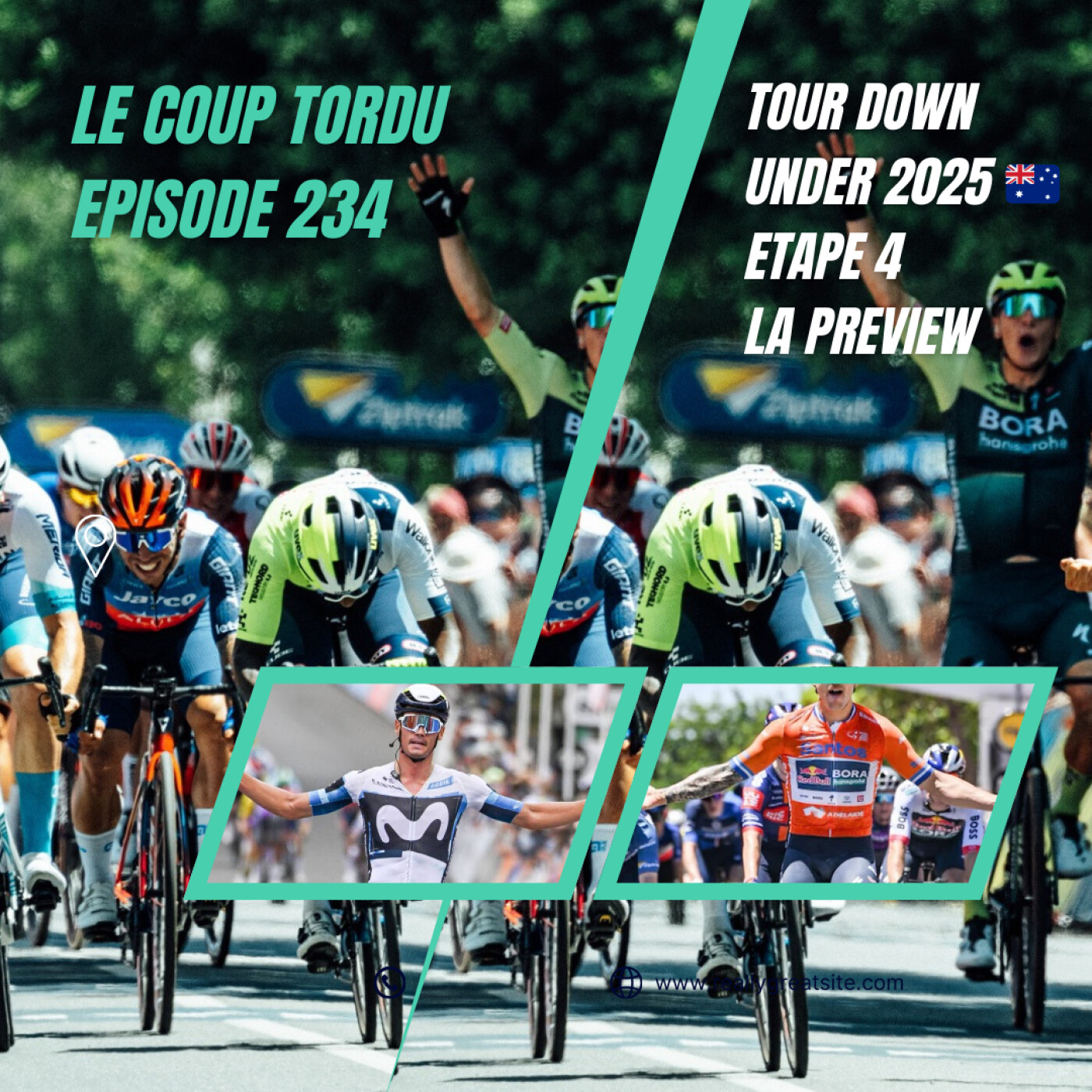 LE COUP TORDU - EPISODE 236 : TOUR DOWN UNDER ETAPE 4 ! LA PREVIEW episode artwork