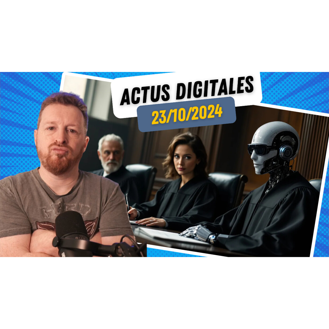 Daze arrive, IA au tribunal, Perplexity attaquée, et Eugénisme : l'actualité tech choc du jour ! episode artwork
