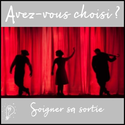 Avez-vous choisi ? - Episode 055 - Soigner sa sortie cover