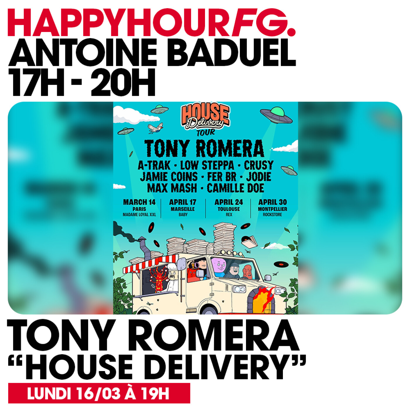 HAPPY HOUR FG AVEC ANTOINE BADUEL. L'INTERVIEW : TONY ROMERA episode artwork