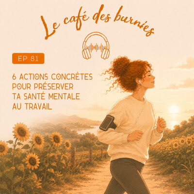 EP 81: 6 ACTIONS CONCRÈTES POUR PRÉSERVER TA SANTÉ MENTALE AU TRAVAIL cover