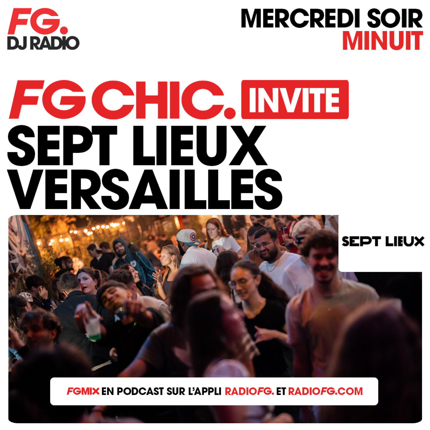 FG CHIC : LE SEPT LIEUX VERSAILLES — FG CHIC cover