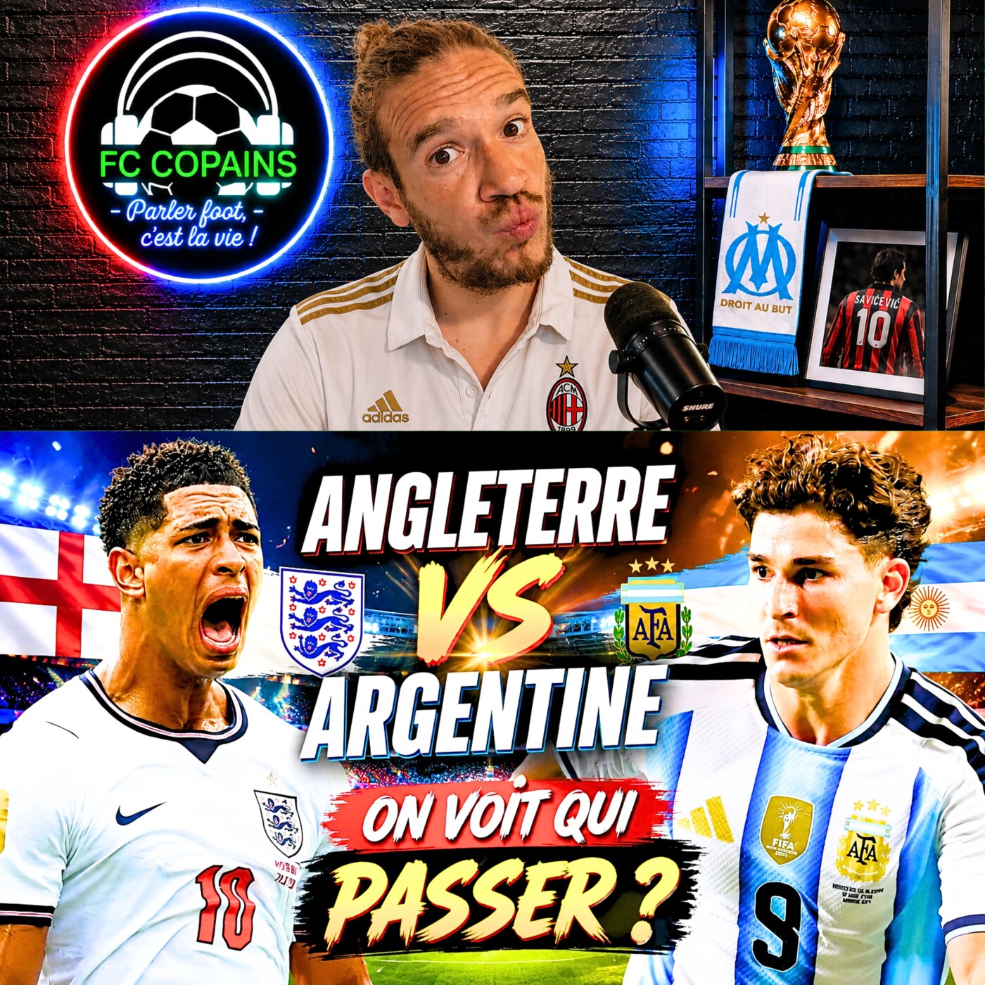Débat Coupe du Monde 2026 - La preview - Argentine vs Angleterre on voit qui passer?