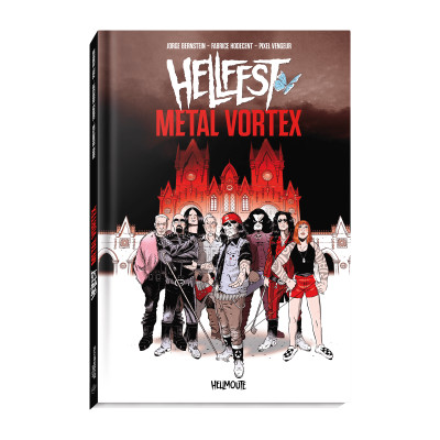 Hellfest Metal Vortex : l'écriture d'une BD. Bande-annonce cover
