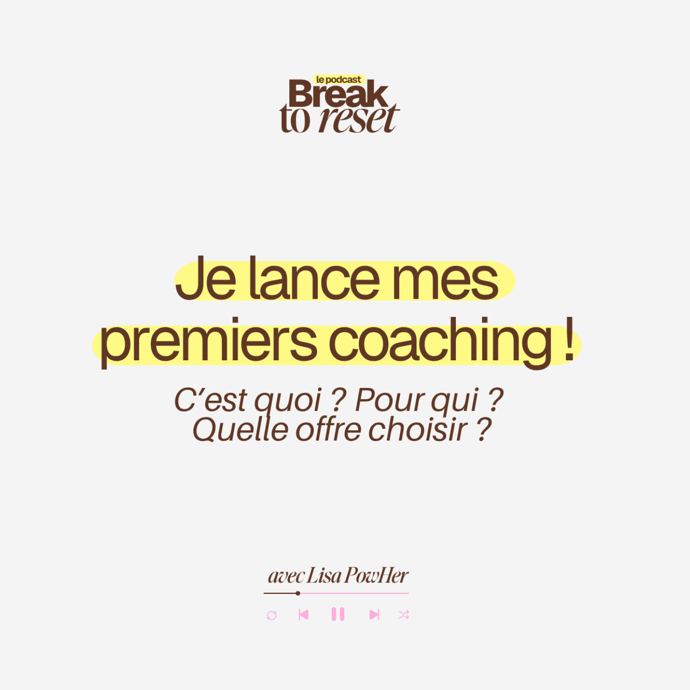 Je lance mes premiers coaching... et franchement, ça fait peur !