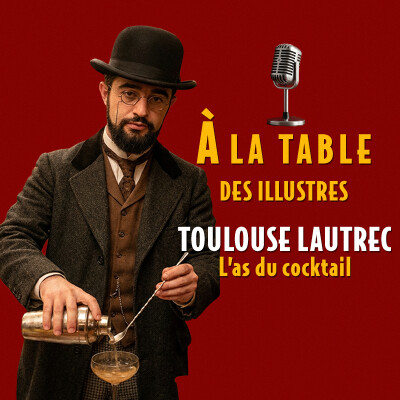 À la table de Toulouse Lautrec, l'as du cocktail - Podcast d'histoire et de gastronomie cover