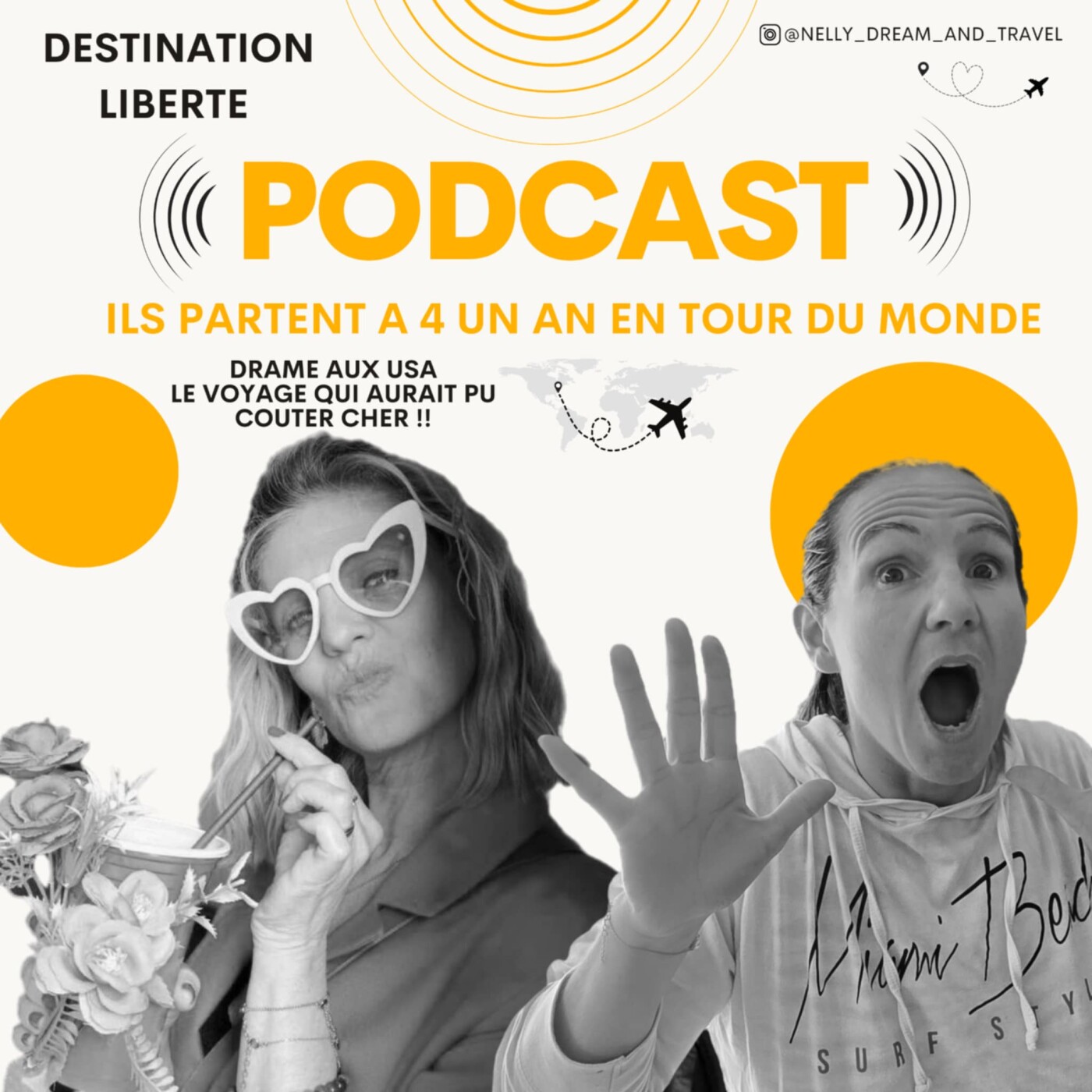 #4 DESTINATION LIBERTE: Partir un an autour du monde… avec ses enfants et son mari : le pari fou de Rita episode artwork
