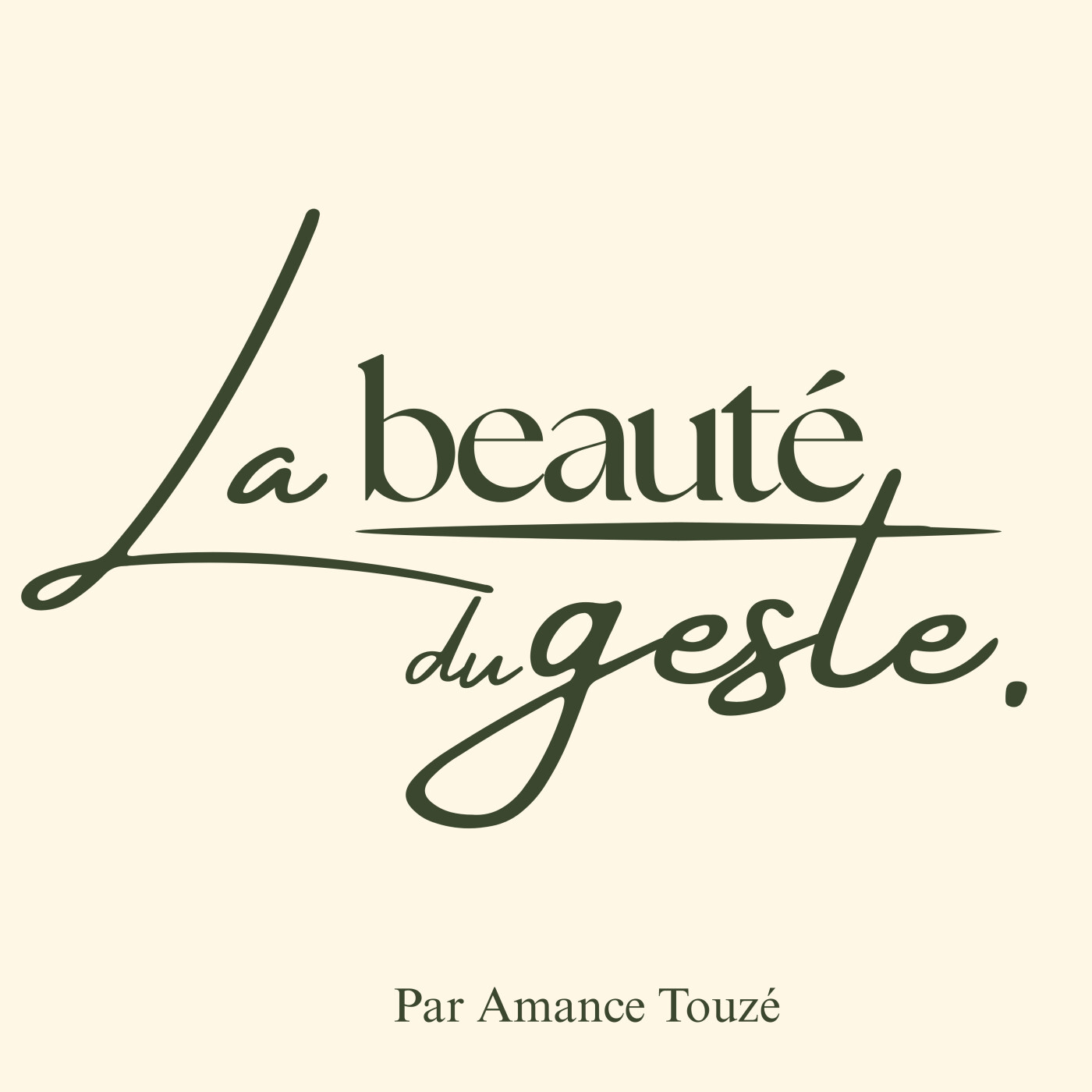 La Beauté du Geste cover art