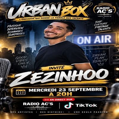 URBAN BOX du 23 09 2026 Guest : ZENZINHOO cover