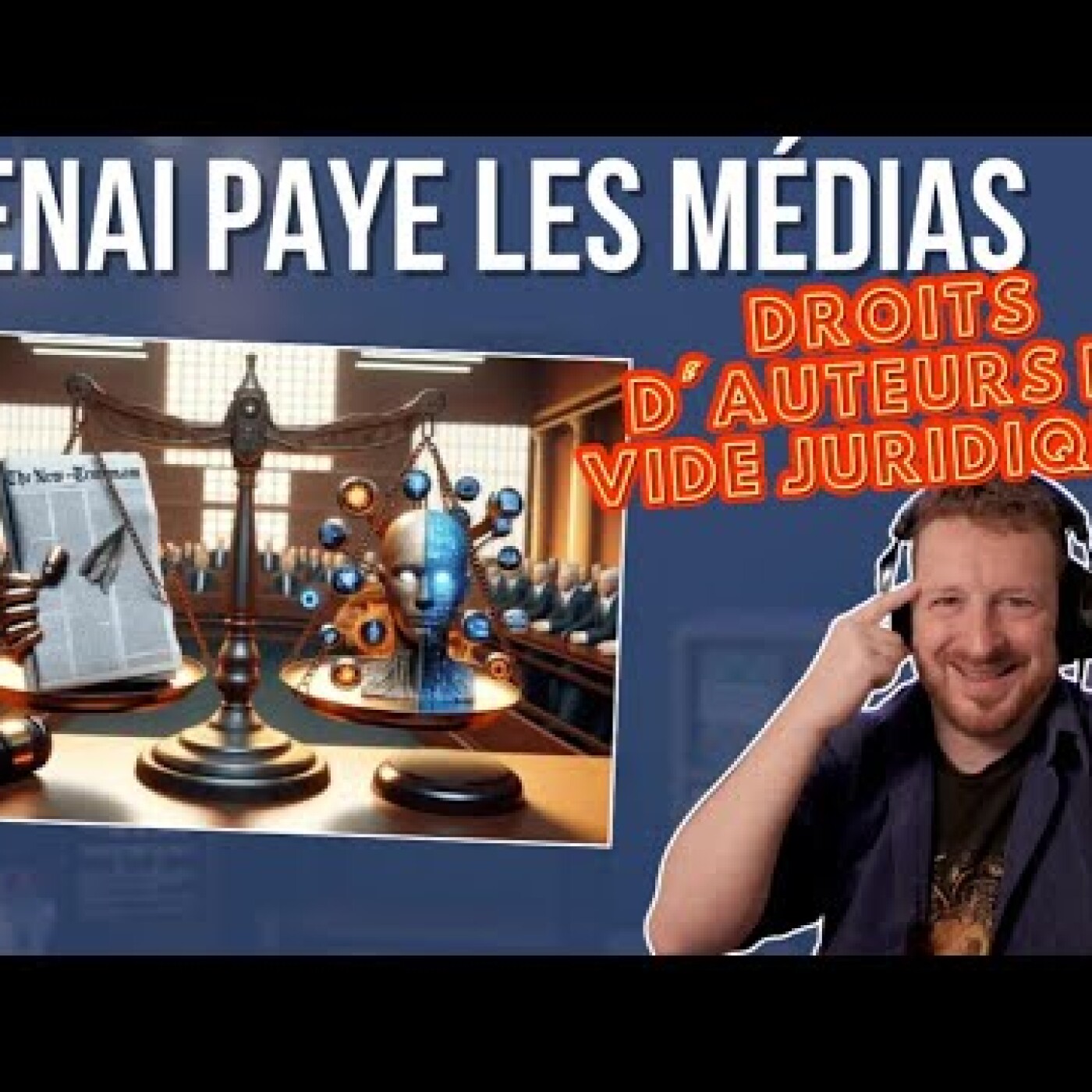 OpenAI paye les médias : Droits d'auteurs et vide juridique ! episode artwork