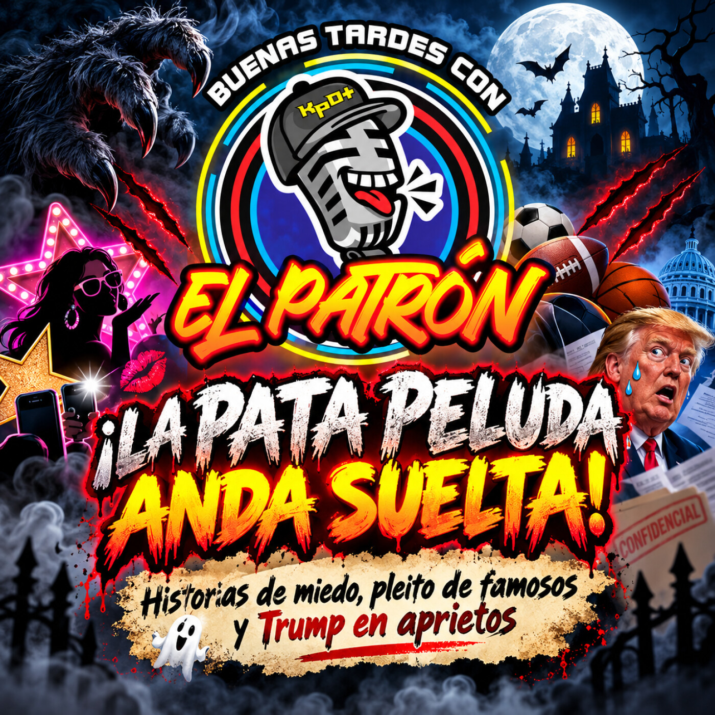 ¡LA PATA PELUDA DESATA EL TERROR! 😱 Danny Flow contra los Aguilar, Trump rumbo a las elecciones y Don Chilo mete miedo… ¡pero de tanta ment episode artwork