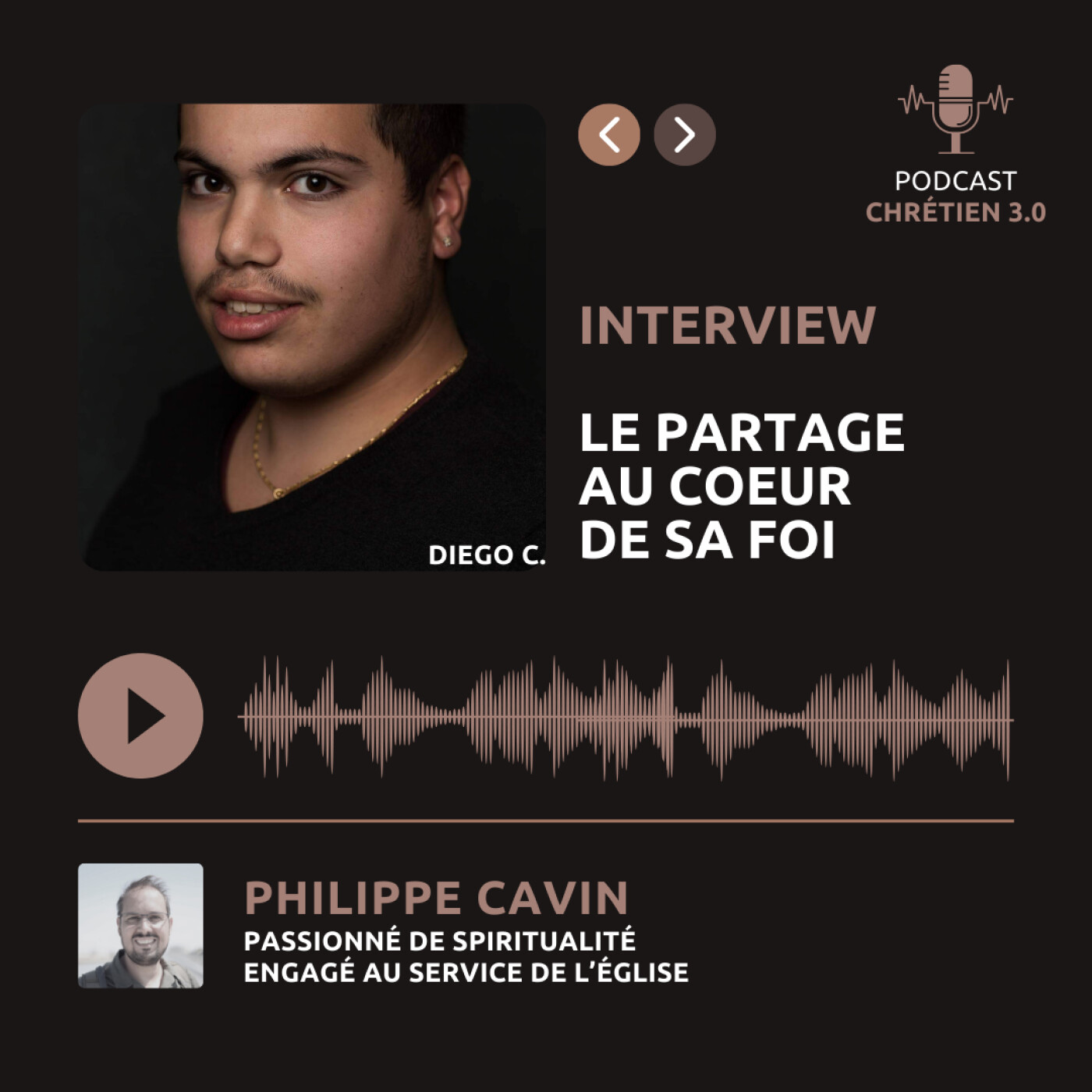 Témoignage de Diego - Le partage au coeur de sa foi