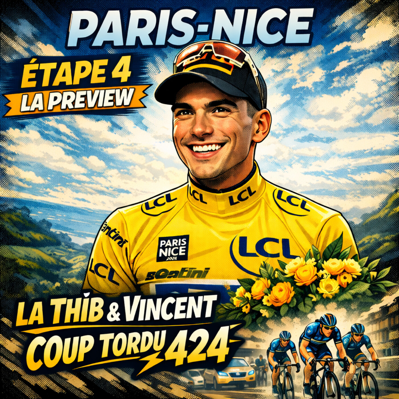 COUP TORDU EPISODE 424 : PARIS NICE,2026 ETAPE 4, LA PREVIEW episode artwork