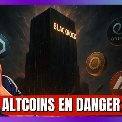 🚨 BLACKROCK LANCE SA BLOCKCHAIN et menace les ALTCOINS cover