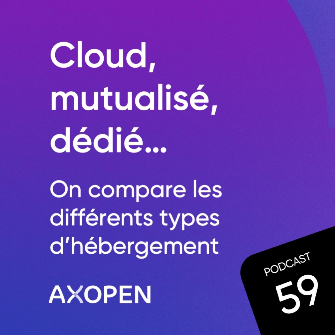 Cloud, mutualisé, dédié... Comparatif des différents types d'hébergement informatique