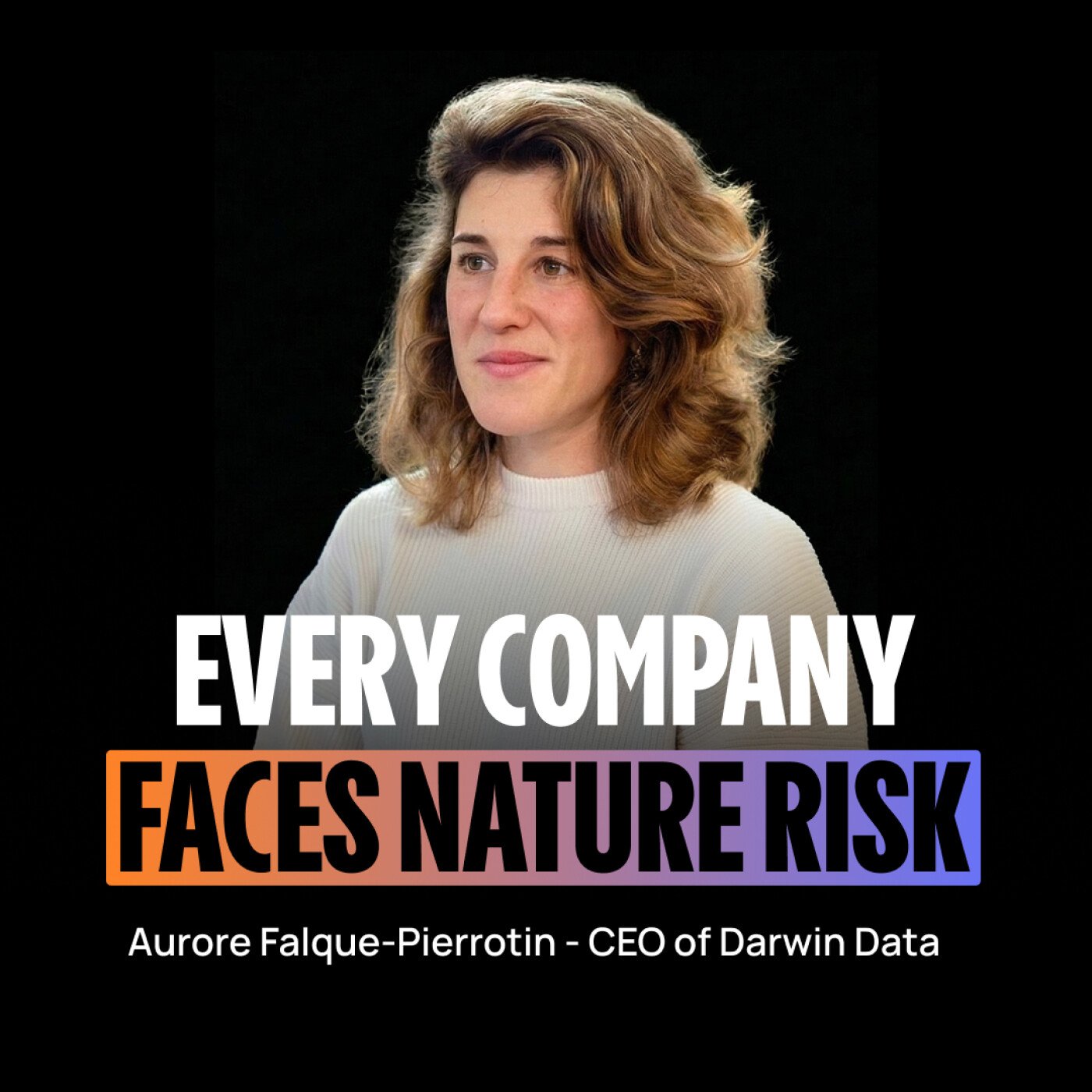 [EN] From VC to the Next Frontier in Natural Risk – Aurore Falque-Pierrotin (CEO of Darwin Data) episode artwork