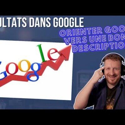 Résultats dans Google : Orienter Google vers une bonne description cover