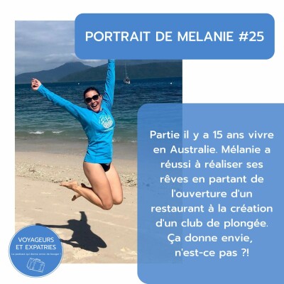 Portrait #25 - Un rêve de plongée en Australie avec Mélanie cover