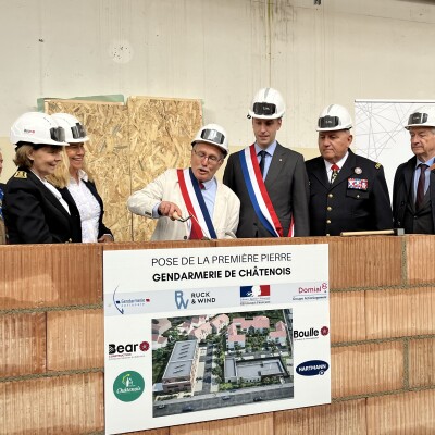 Gendarmerie de Châtenois : Un projet qui comprend également des logements et un pôle médical cover