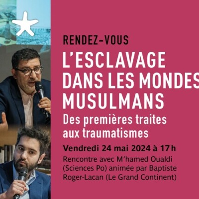Les rendez-vous du salon de lecture - L'esclavage dans les mondes musulmans cover
