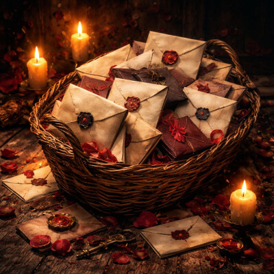 Æther : Amours, Menaces et Lettres Anonymes – Épisode Spécial Saint-Valentin - S04 [Fiction audio - saga fantastique - humour et aventure] cover