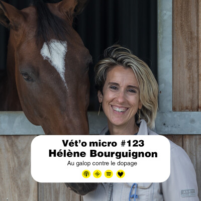 Épisode #123 - Hélène Bourguignon : Au galop contre le dopage cover