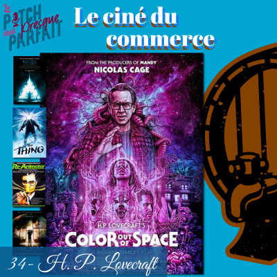 34 - H. P. LOVECRAFT - LE CINÉ DU COMMERCE cover
