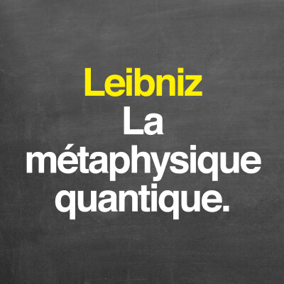 Leibniz : la métaphysique quantique cover