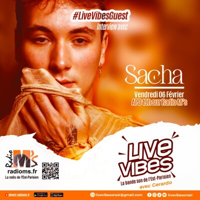 Live Vibes #12 - Sacha cover
