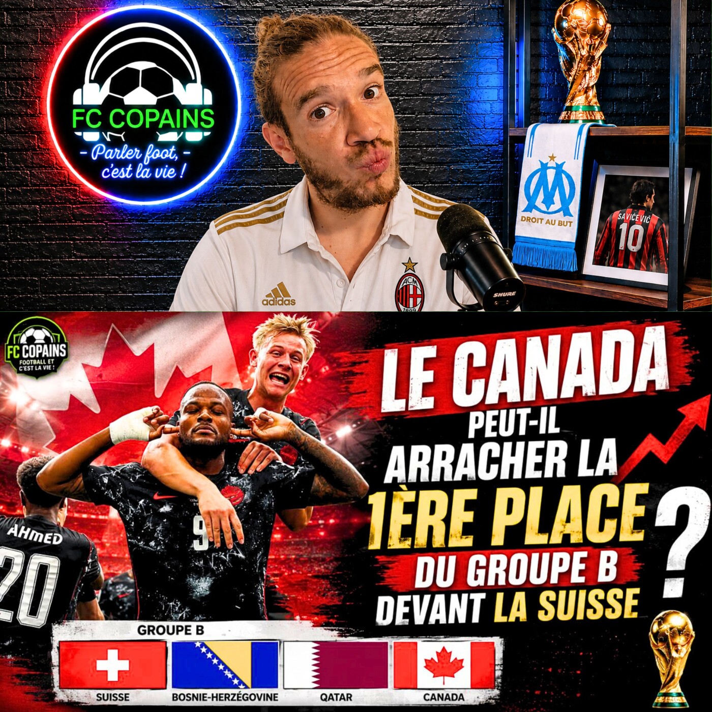 Débat Coupe du Monde 2026 - Le Canada peut-il arracher la première place du groupe B devant la Suisse ?