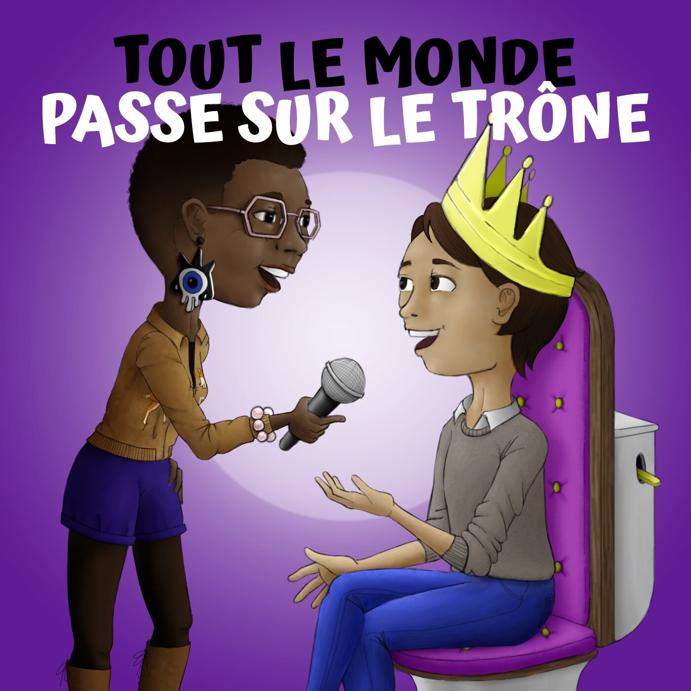 Tout le monde passe sur le trône
