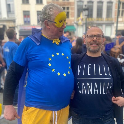 Journée de l'Europe 9 May 2024 - Daniel avec jeune citoyen Belge cover