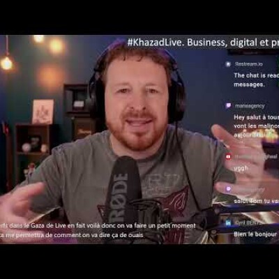 Abrutis sur les réseaux, WorldCoin, Transformation mondiale, Llama, ChatGPT [KhazadLive 25/07] cover