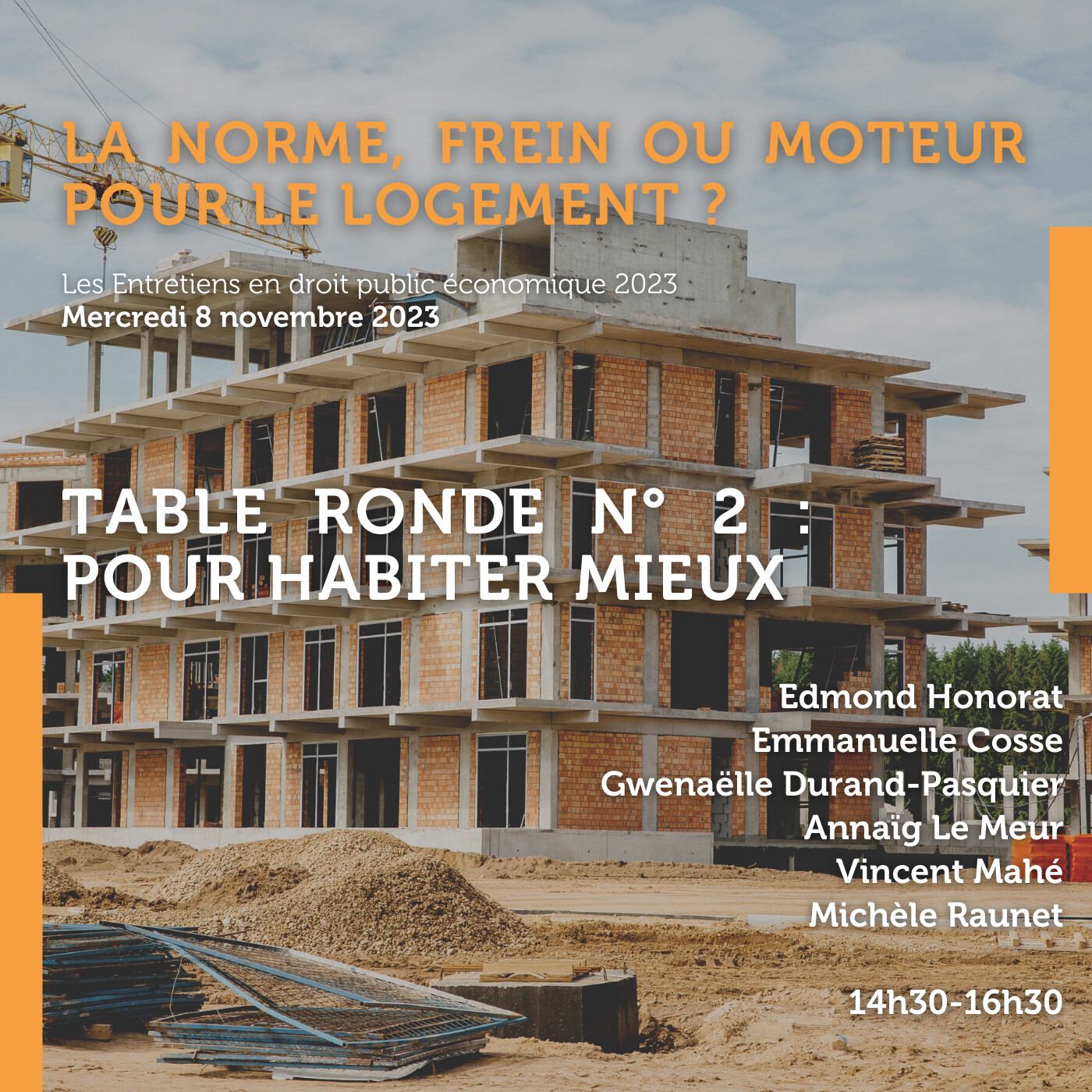 La norme, frein ou moteur pour le logement ? - Table ronde n° 2 : Pour habiter mieux