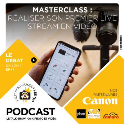 LE GRAND DÉBAT - S1104 - MASTERCLASS : RÉALISER SON PREMIER LIVE STREAM VIDÉO ? cover