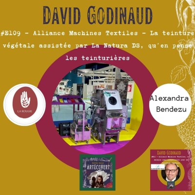 David Godinaud - Alliance Machines Textiles - La teinture végétale assistée par La Natura DS, qu’en pense les teinturières ? cover