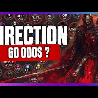 🩸Pourquoi BITCOIN chute encore et va aller plus bas  ! ROAD to 60 000$ cover