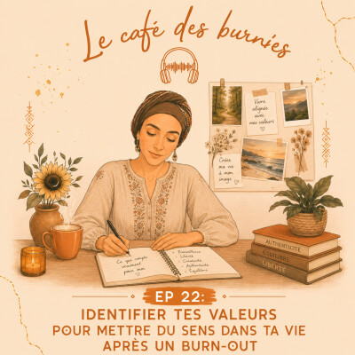 EP 22 IDENTIFIER TES VALEURS POUR METTRE DU SENS DANS TA VIE APRÈS UN BURN-OUT cover