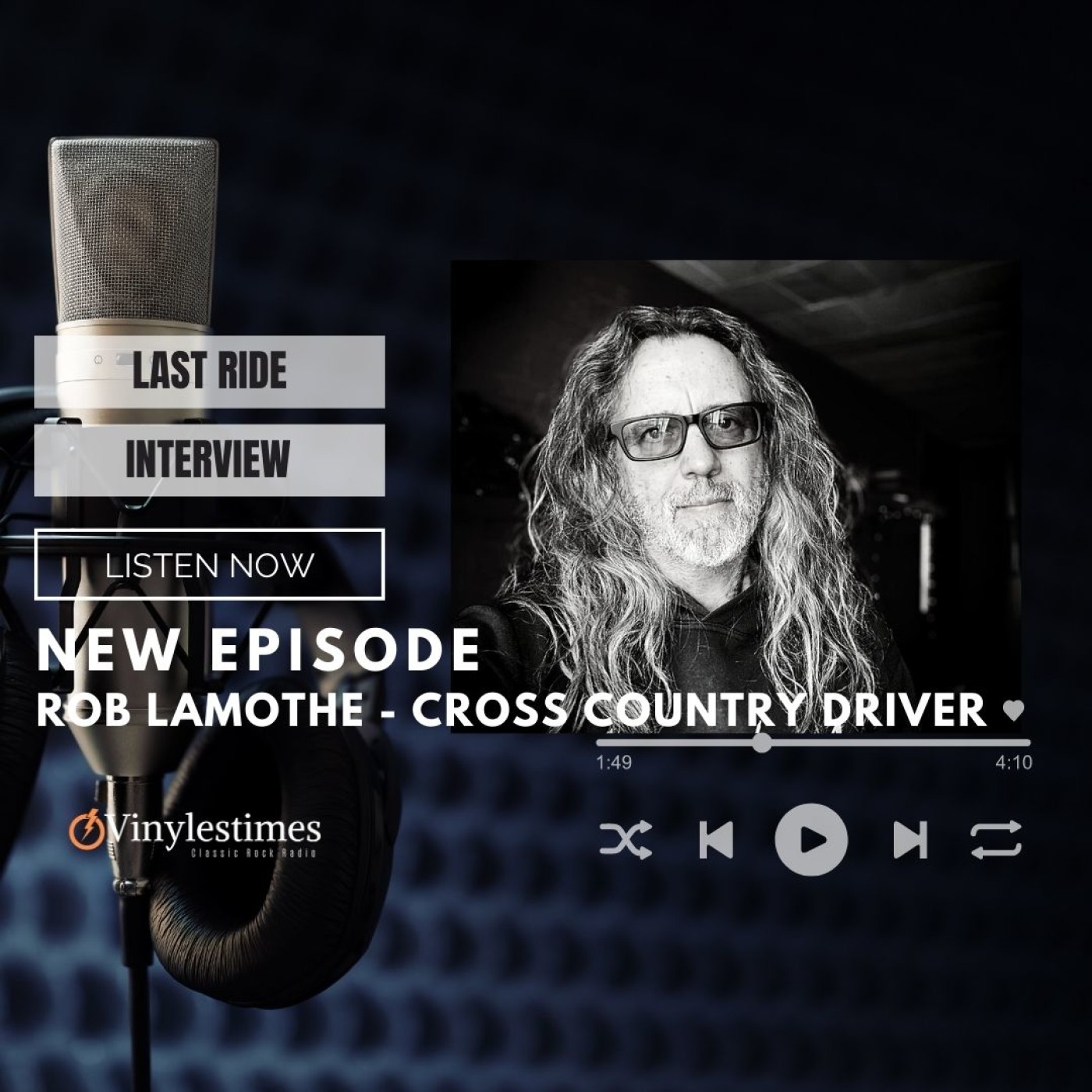 Podcast - Interview avec Rob Lamothe - Cross Country Driver - 12 03 2023.