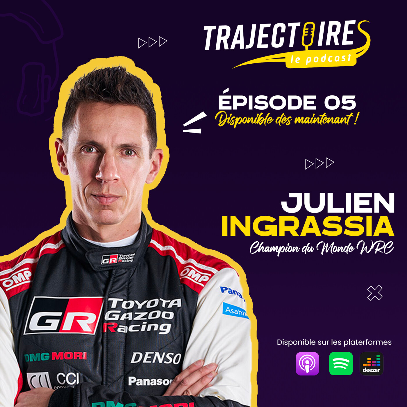 REDIFF - JULIEN INGRASSIA - La folle épopée d'un multiple champion du monde des rallyes ! episode artwork