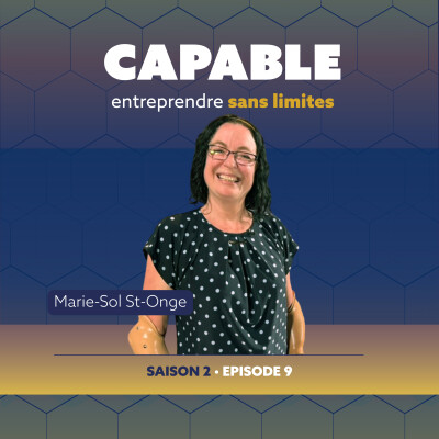 ÉPISODE 9 : Créer autrement avec Marie-Sol St-Onge cover
