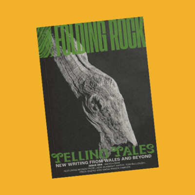 Folding Rock is making Welsh writing sexy cover