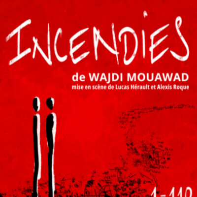 INCENDIES / WAJDI MOUAWAD / FESTIVAL D'AVIGNON 2025 / COLLECTIF 1-110 /Lucas Hérault & Alexis Roque cover