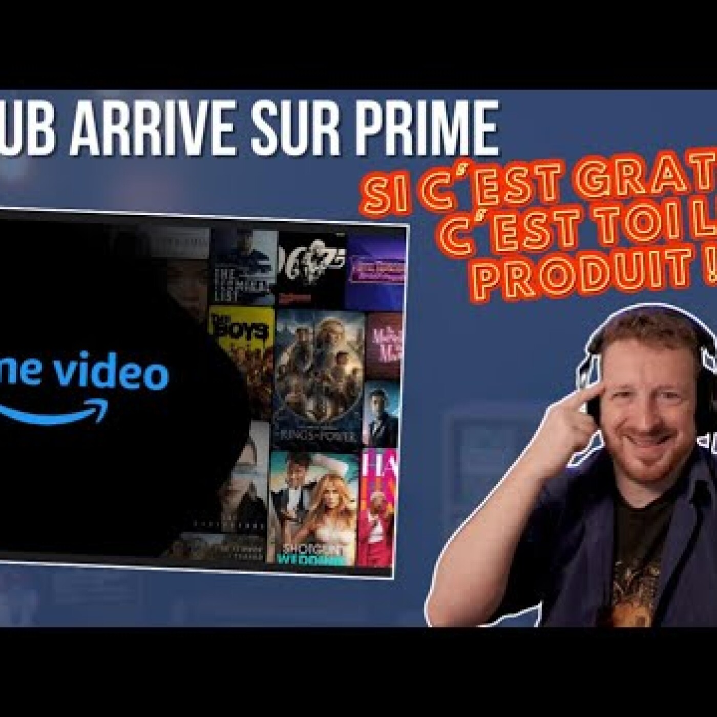 La pub arrive sur Prime : Si c'est gratuit, c'est toi le produit ! episode artwork