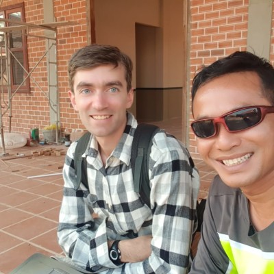 Philippe, Volontaire Bambou au Cambodge - 2020 cover