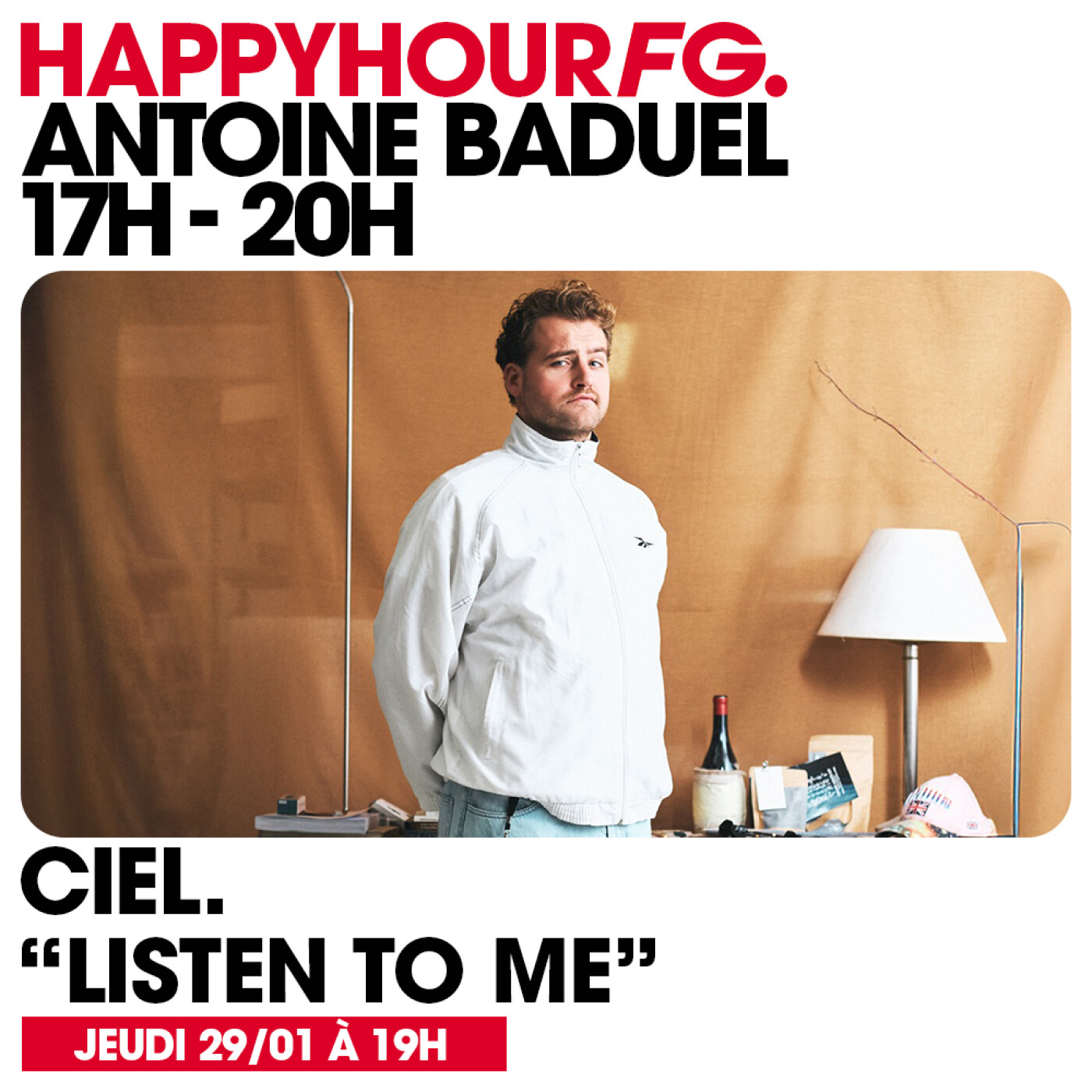 HAPPY HOUR FG AVEC ANTOINE BADUEL. L'INTERVIEW : CIEL episode artwork