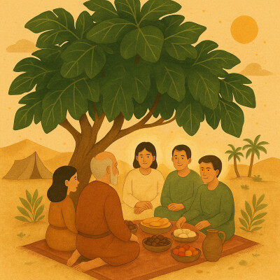 Abraham et les trois voyageurs cover