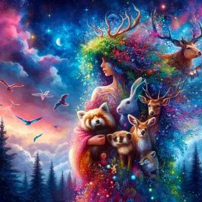 Soyez des mères pour tous les êtres - Archange Gabriel Psaume 196 cover