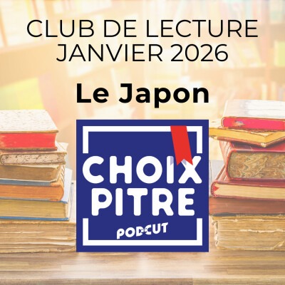 CLUB DE LECTURE - Janvier 2026 - Le Japon cover